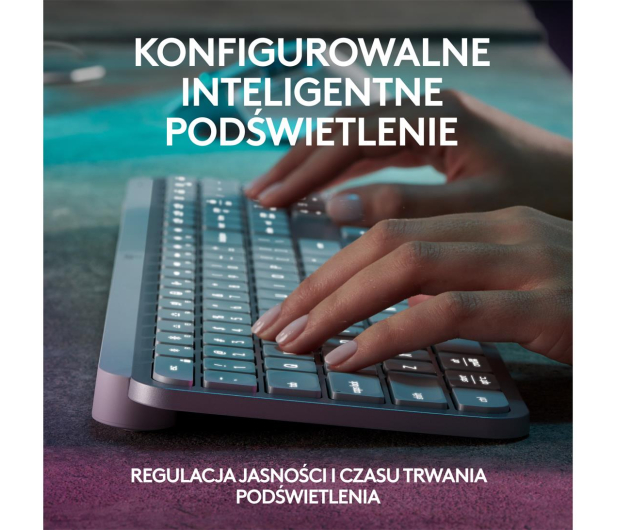 LOGITECH MX Keys S Jasnoszary 920-011588 - 1145860 - zdjęcie 9